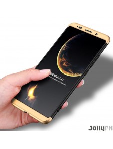 Svartguld och mycket snyggt skydd för Huawei Mate 10 Pro.