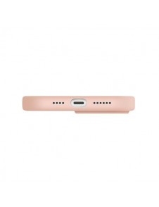 Rouge rosa och väldigt stilrent skal iPhone 13.