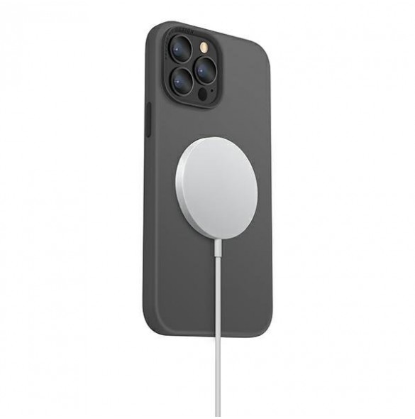 Kolgrå och väldigt stilrent skal till iPhone 13.