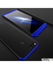 Svartblå och väldigt snyggt skydd för Huawei Honor 7X.