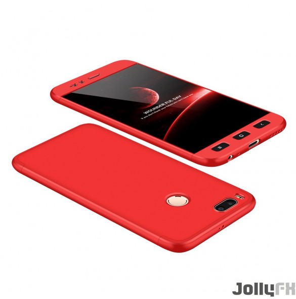 Rött och väldigt snyggt skydd till Xiaomi Mi A1 / Mi 5X.
