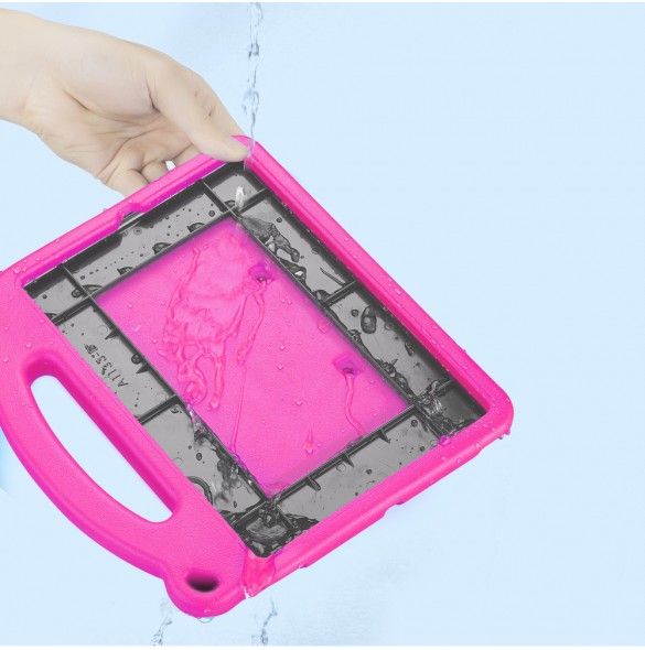 Dux Ducis Panda kids safe soft tablet case for iPad 9.7'' 2018 / iPad 9.7'' 2017 with a holder for stylus pen - Rosa