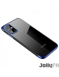 Blått och väldigt stilrent skal Samsung Galaxy A72 4G.