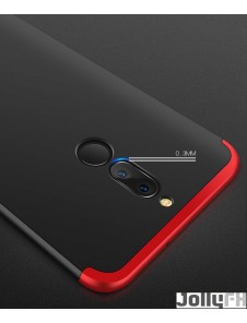 Svart-rött och väldigt snyggt skydd för Huawei Mate 10 Lite.