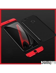 Svart-rött och väldigt snyggt skydd till iPhone 7 Plus.