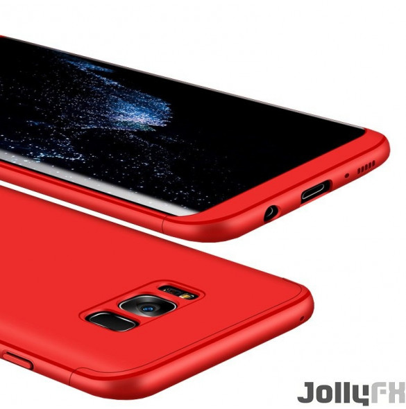 Rött och väldigt snyggt skydd till Samsung Galaxy S8 G950.