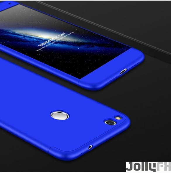 Blå och väldigt snyggt fodral för Huawei P9 Lite 2017 / P8 Lite 2017 / Honor 8 Lite / Nova Lite.