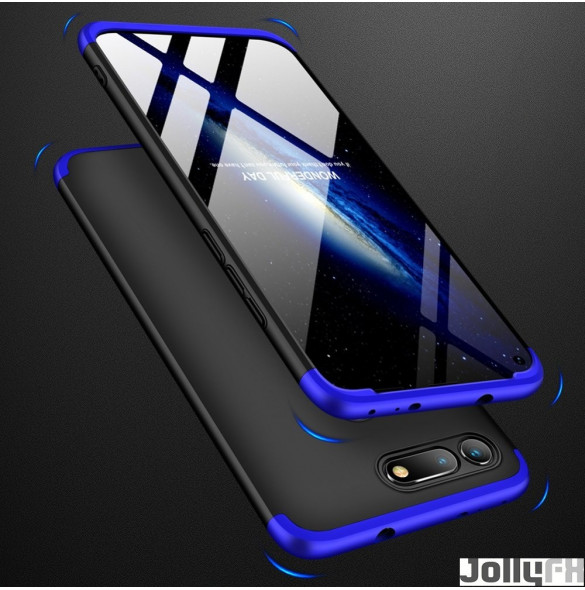 Svartblå och väldigt snyggt fodral för Huawei Honor View 20.