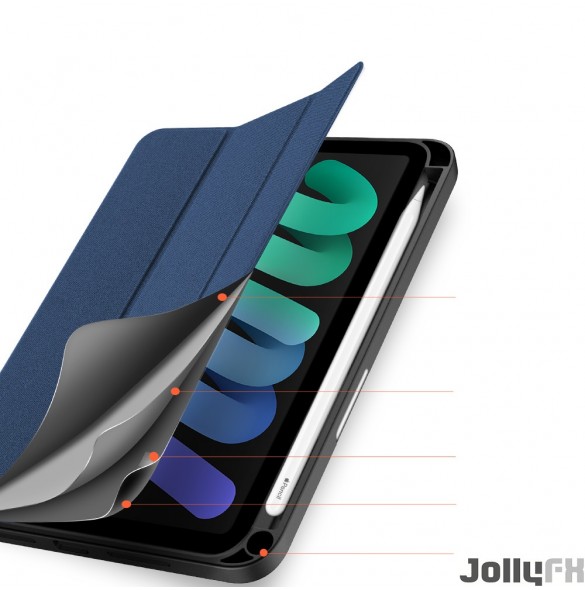 Vackert och pålitligt skyddsfodral för iPad Mini 2021.
