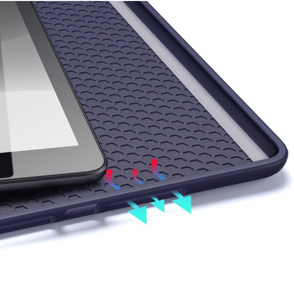 Med det här skalet blir du lugn för iPad 10.2 2019 / 2020 / 2021 och väldigt snyggt skydd från DUX DUCIS.