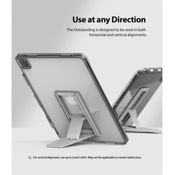 Grått och väldigt stilrent skal till iPad Pro 12.9 2021.