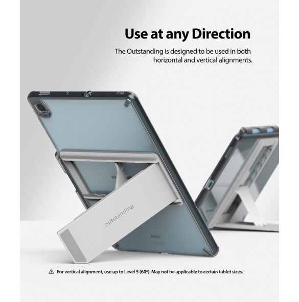 Grått och väldigt stilrent skal till Samsung Galaxy Tab S6 Lite.