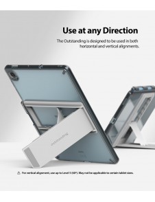 Grått och väldigt stilrent skal till Samsung Galaxy Tab S6 Lite.