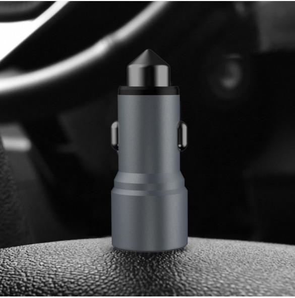 Material: Aluminium
Portar: 2x USB
Utström: 5V / 3,1A