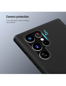 Svart och väldigt stilrent skal till Samsung Galaxy S22 Ultra 5G.