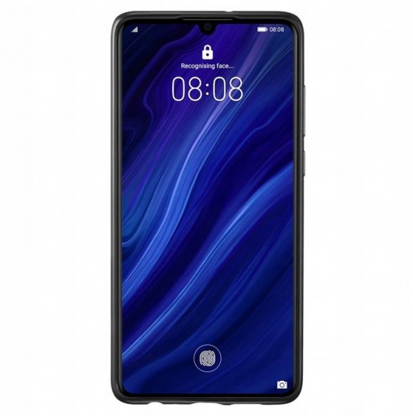 Svart och väldigt snyggt skydd från Huawei.