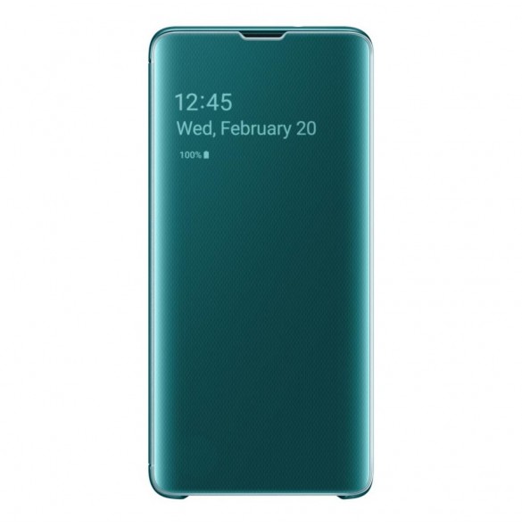 Grönt och väldigt snyggt skydd från Samsung.
