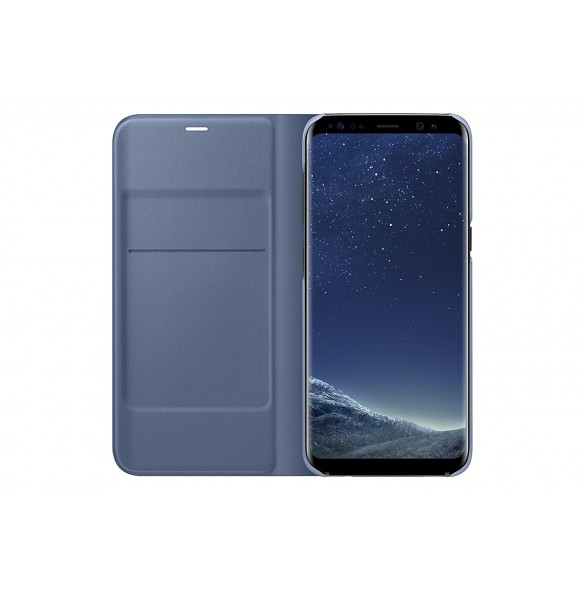 Samsung LED View Cover Vikbart Fodral Till Samsung Galaxy S8 - Blå(NG950PLE )