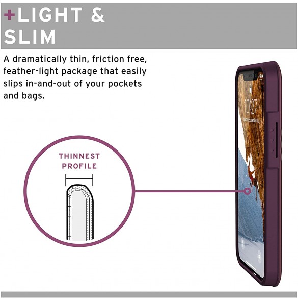 U by UAG iPhone 12 Mini, U Anchor Cover, Aubergine (11234M314747)