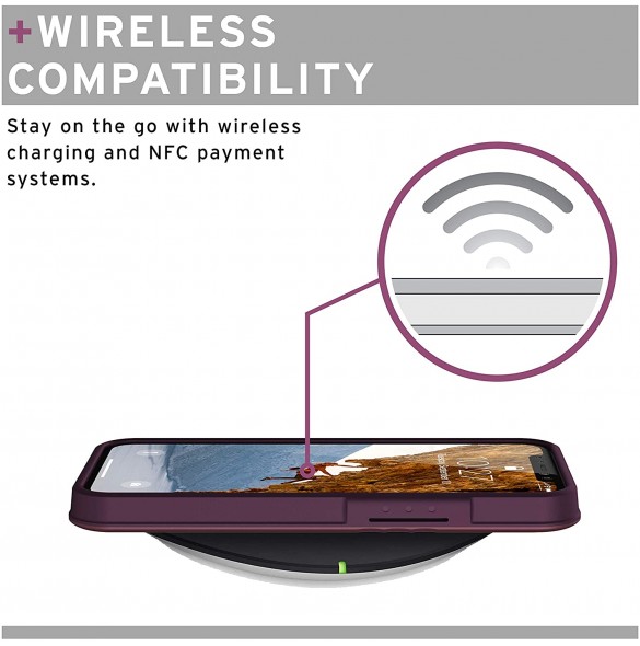 U by UAG iPhone 12 Mini, U Anchor Cover, Aubergine (11234M314747)