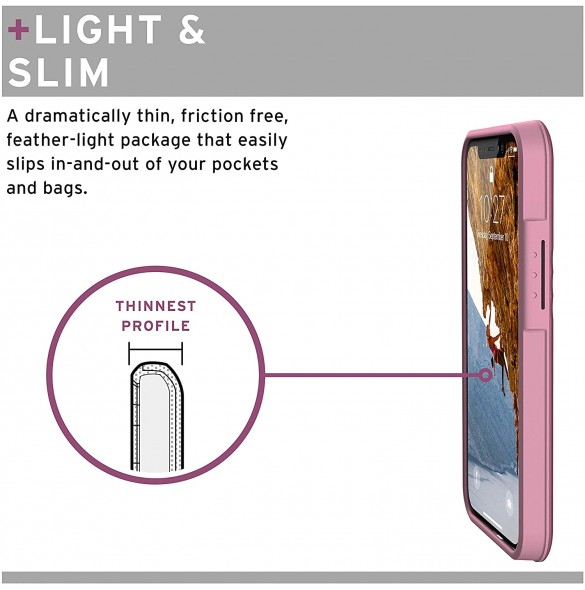 U by UAG iPhone 12 Mini, U Anchor Cover, Dusty Rose (11234M314848)