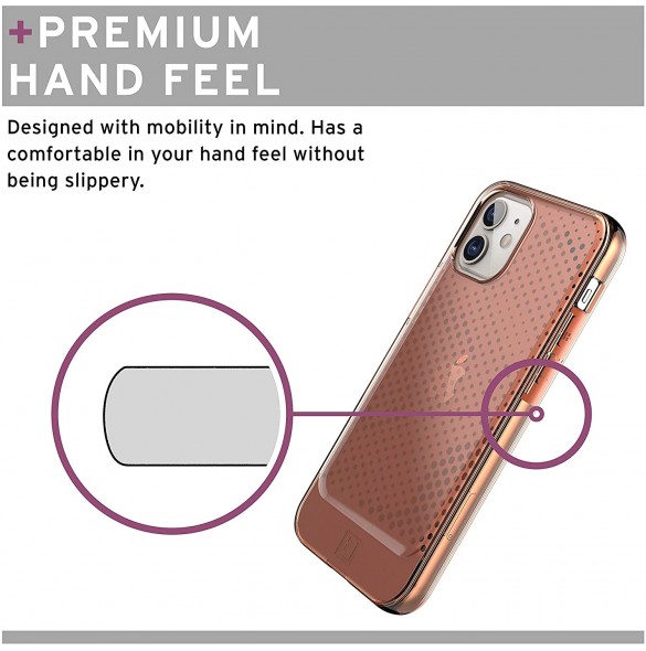 U by UAG iPhone 12 Mini, U Lucent Cover, Orange (11234N319797)