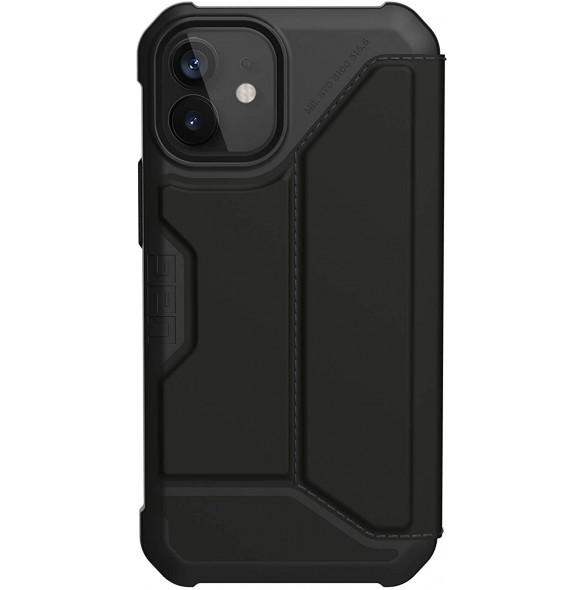 UAG iPhone 12 Mini, Metropolis Wallet, PU, Svart (112346113840)