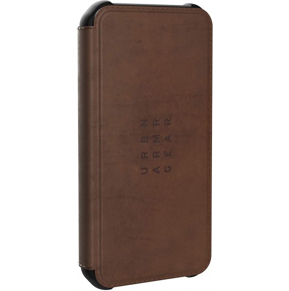 UAG iPhone 12 Mini, Metropolis Wallet Läder, Brun (112346118380)