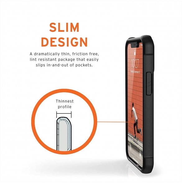 UAG iPhone 12 Mini Metropolis Cover PU - Svart (11234O113840)