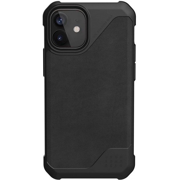 UAG iPhone 12 Mini Metropolis Cover PU - Läder Svart (11234O118340)