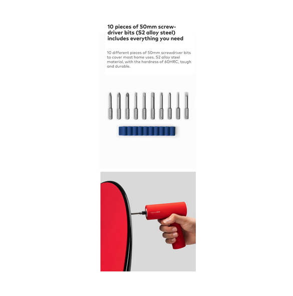 - Laddningsgränssnitt: USB-C
- Belysning: LED-belysning 10 50 mm
- Vikt: 365 g