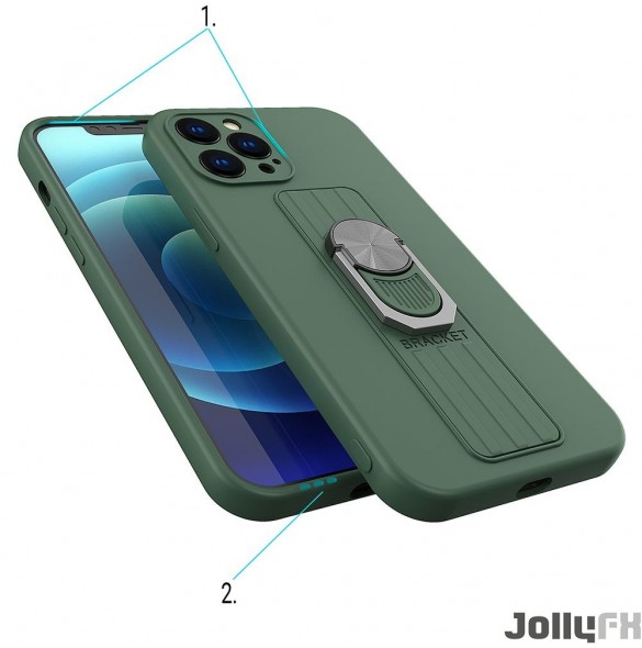 Brunt och väldigt stilrent skal Samsung Galaxy A72 4G.