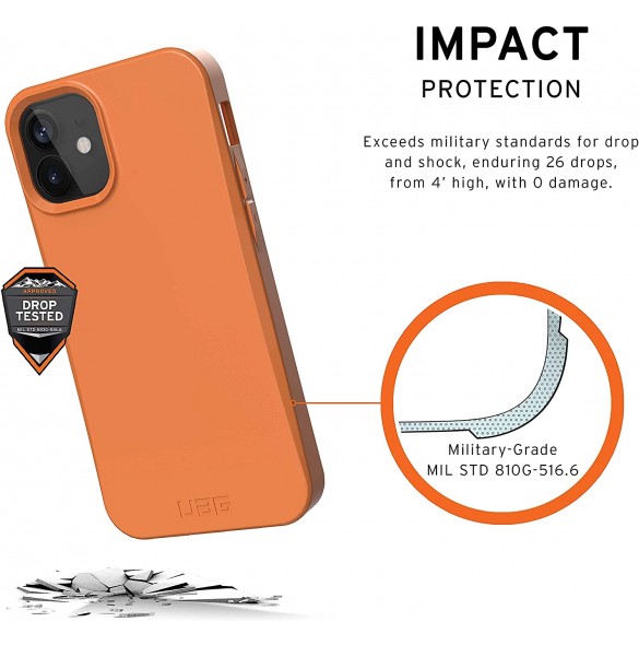 UAG iPhone 12 Mini Outback Biodg. Cover - Orange (112345119797)