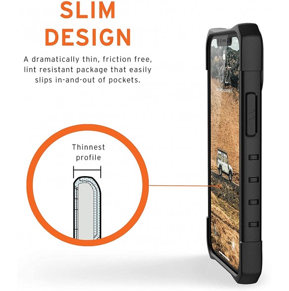 UAG iPhone 12 Mini Pathfinder Cover - Svart (112347114040)