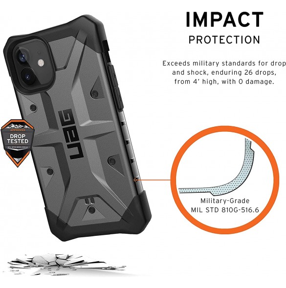 UAG iPhone 12 Mini Pathfinder Cover - Silver (112347113333)