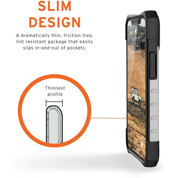 UAG iPhone 12 Mini Pathfinder Cover - Vit (112347114141)