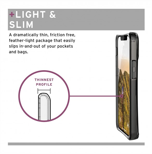 UAG iPhone 12 Mini Mouve Cover - Ice (112342314343)
