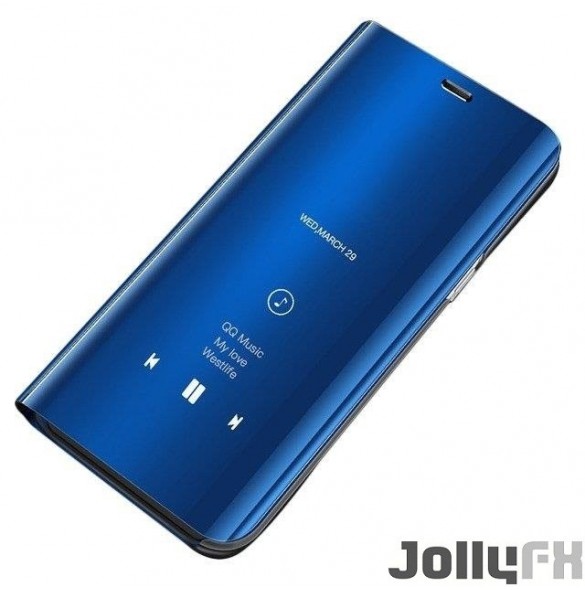 Blå och väldigt snyggt skydd för Huawei P30 Lite.