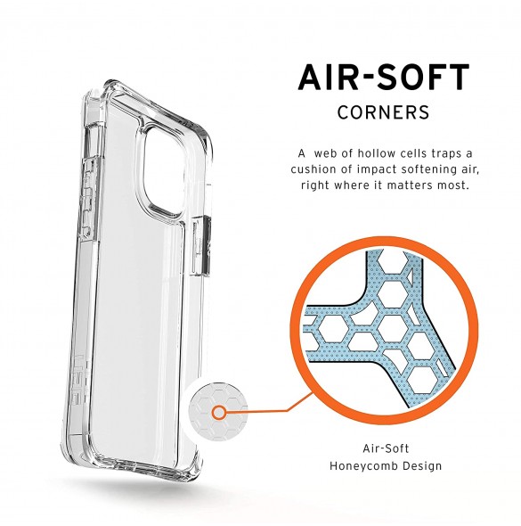 UAG iPhone 12 Mini Plyo Cover - Ice (112342174343)