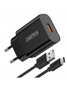 Qualcomm-certifierad snabbladdare för Quick Charge 3.0-mobiltelefoner