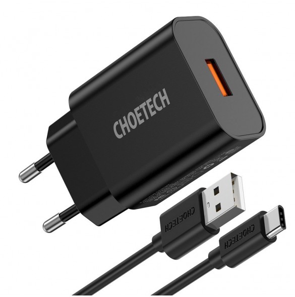 Qualcomm-certifierad snabbladdare för Quick Charge 3.0-mobiltelefoner