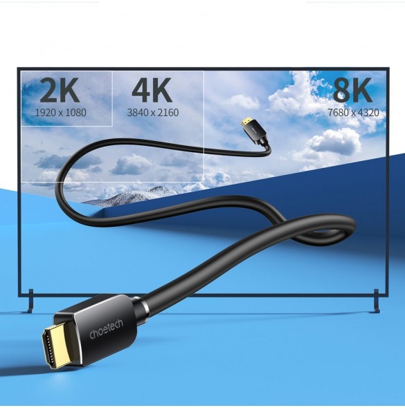 Anslutning: HDMI 2.1 8K