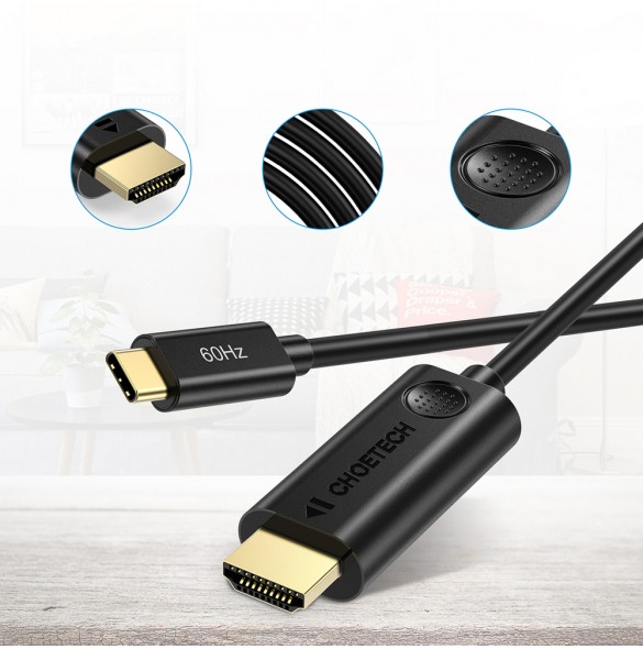 Kontakter: HDMI 2.0 4K @ 60Hz, USB Typ C 3.1