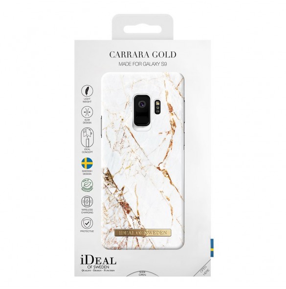 Ideal Fashion Case till Samsung Galaxy S9 - Carrara Gold