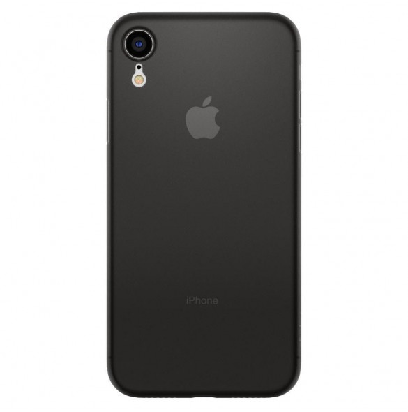 Spigen AirSkin iPhone XR - Svart