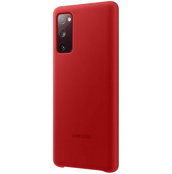 Samsung Silikon Skal till Samsung Galaxy S20 FE - Röd EF-PG780TRE