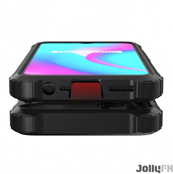 Svart och väldigt stilrent skal Realme 7i (Global) / C12.