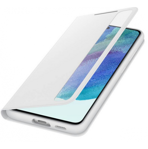 Vitt och väldigt praktiskt skal från Samsung.