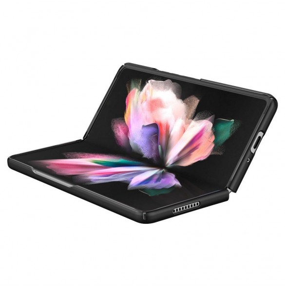 Svart och väldigt stilrent skal till Samsung Galaxy Z Fold 3.