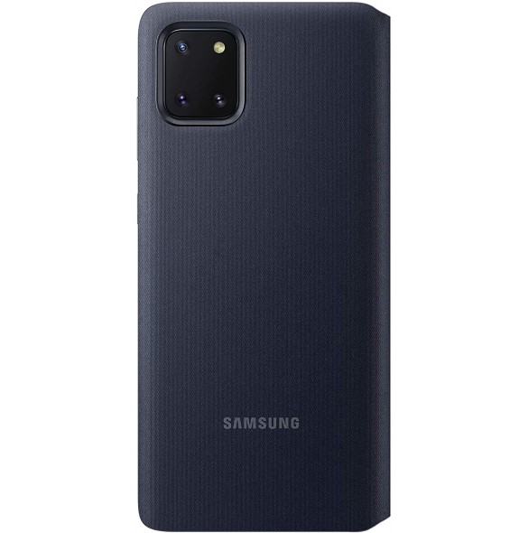 Samsung S-View Skal till Samsung Galaxy Note 10 Lite - Svart EF-EN770PBE